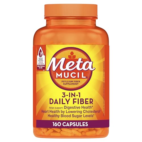 160 Count Plant Based Fiber Supplement, Pack of 2 V8450