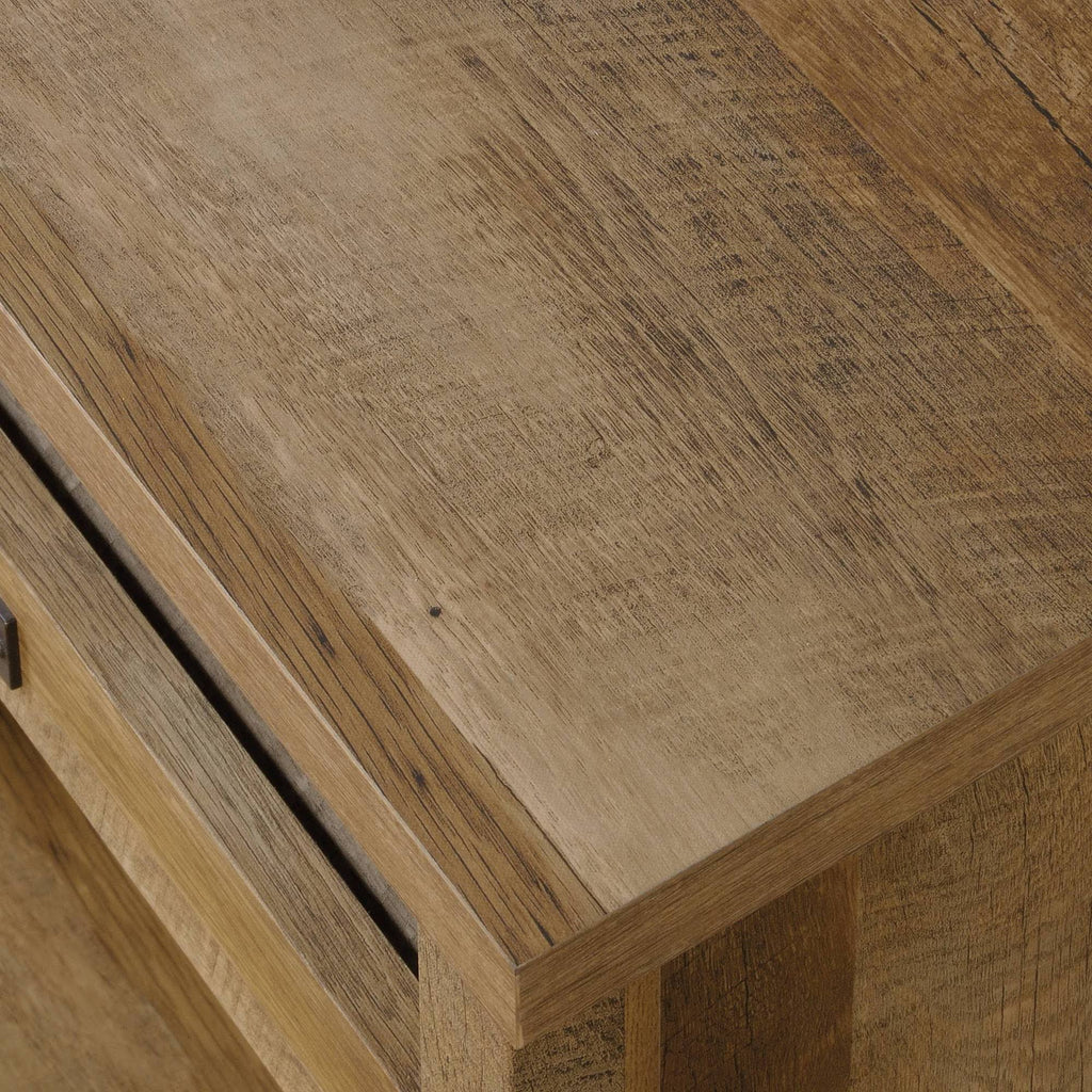Craftsman Oak Storage Credenza Q147