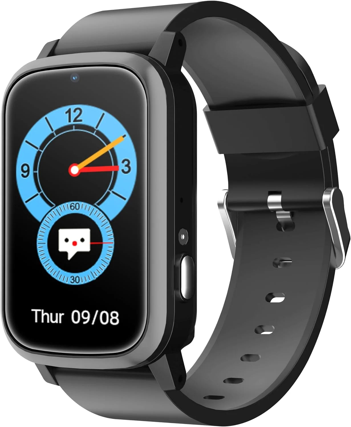 Medical Alert 4G Cellular Rectangular Smart Watch F663292