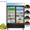 2 Glass Door Refrigerator Cooler G904