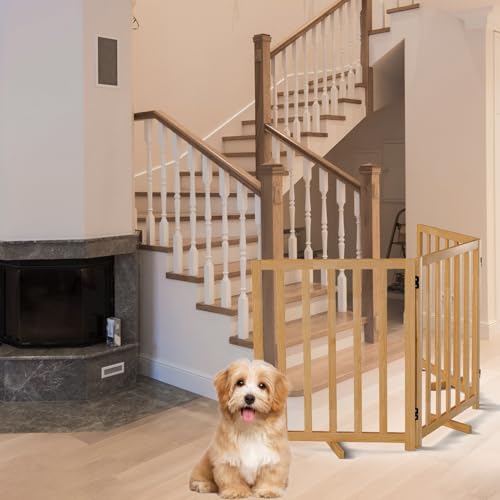 3-Panel Freestanding Pet Safety Fence, 24" x 60.8" J329216
