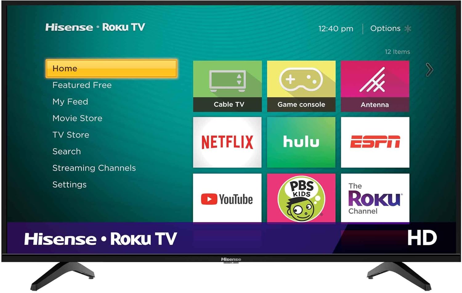 40-Inch Class LED Roku Smart TV N9643