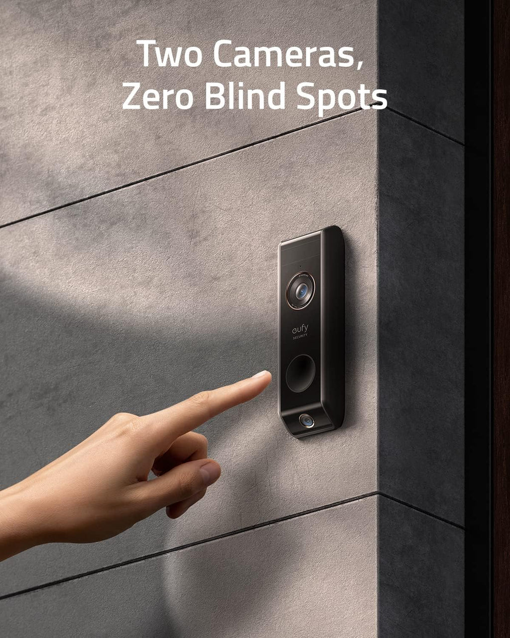 2K HD Wireless Battery-Powered Video Doorbell R38791