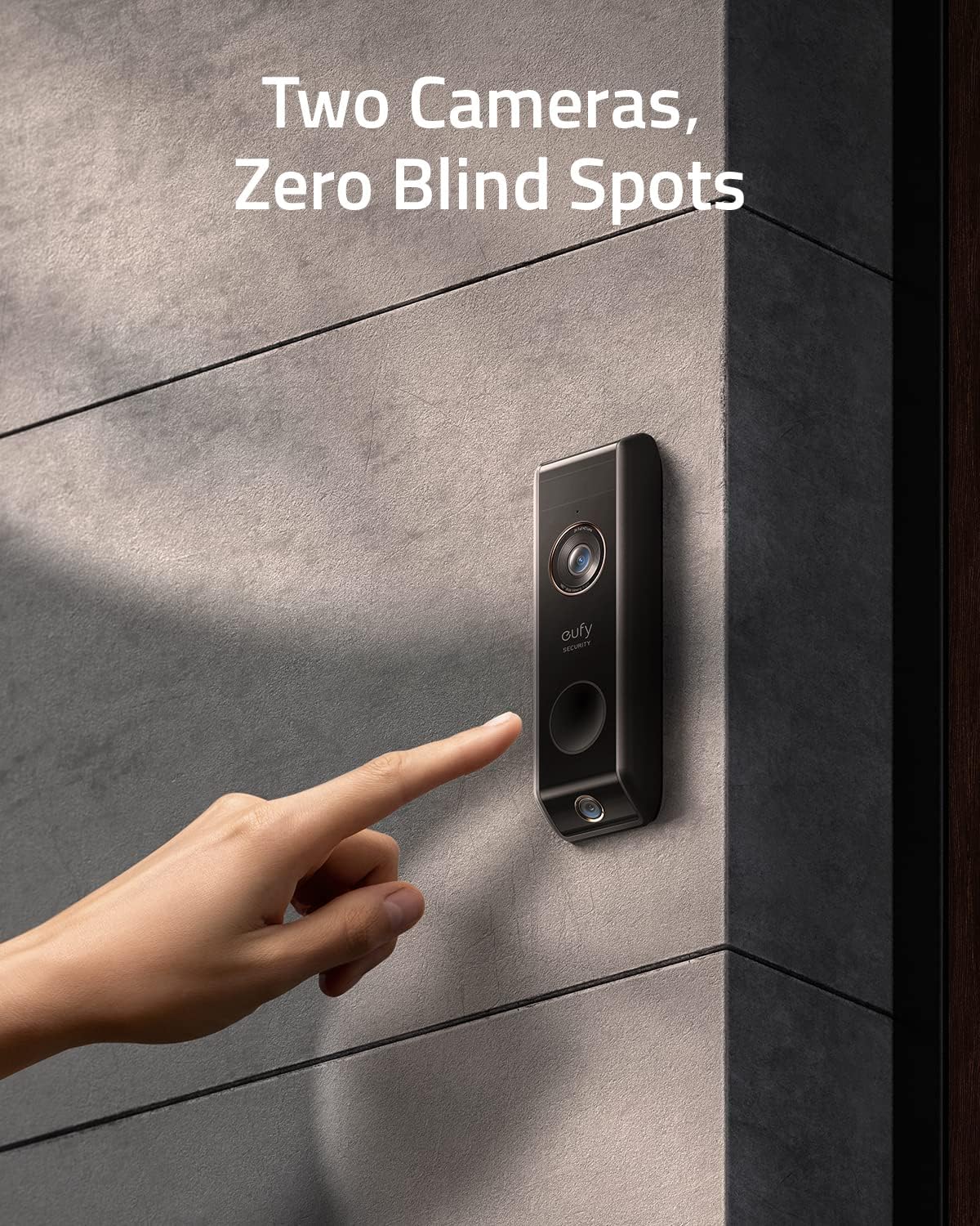 2K HD Wireless Battery-Powered Video Doorbell R38791