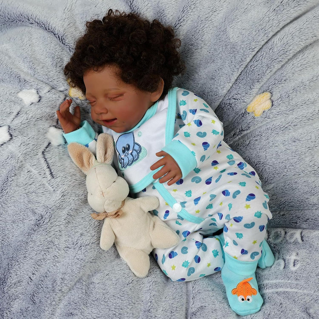 20 Inch Soft Body Realistic Reborn Baby Doll with Accessories Gift Box I1465