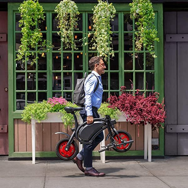 Folding Electric Bike with LCD Display, 40" x 20" x 37" I5567
