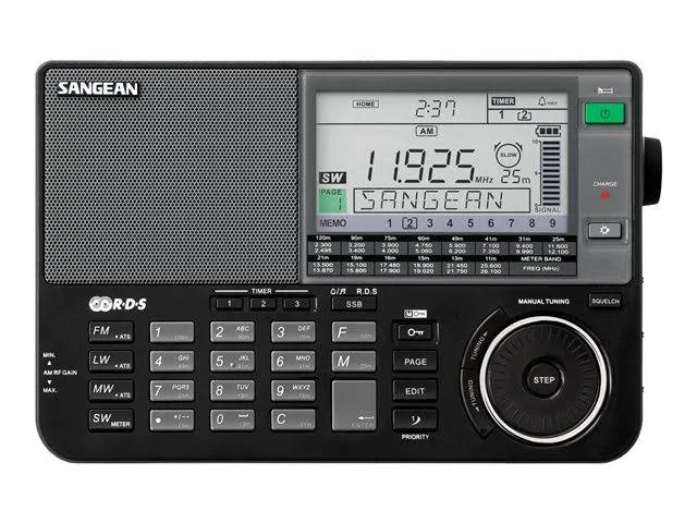 Black Portable Radio with Antenna U76843