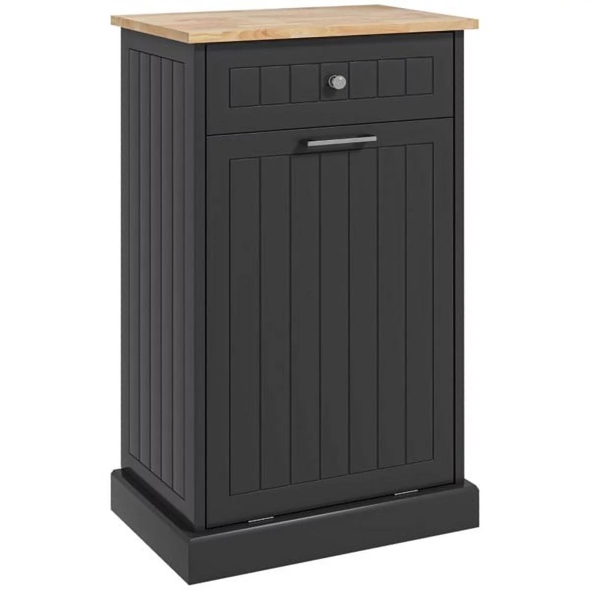 Freestanding Trash Can Holder Cabinet with Drawer Q1842