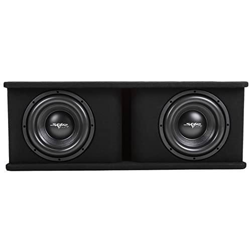 Dual 8" 1400W Loaded Vented Subwoofer Enclosure U8776