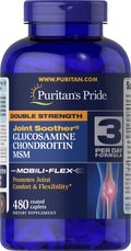 Double Strength Glucosamine Chondroitin Msm Joint Soother, 480 Count D291