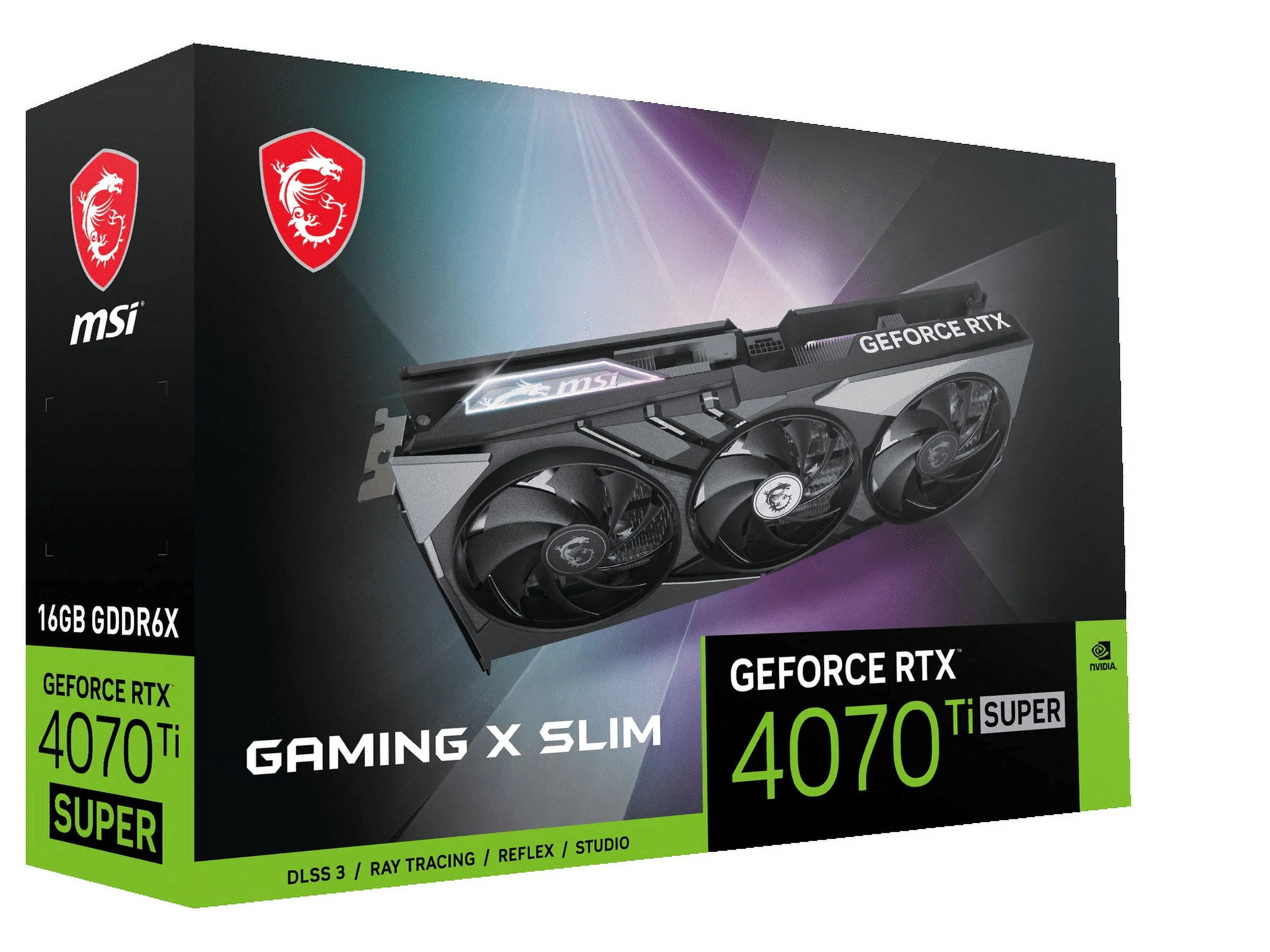 GeForce RTX 4070 Ti SUPER 16GB GDDR6X PCI Express 4.0 ATX Video Card S616