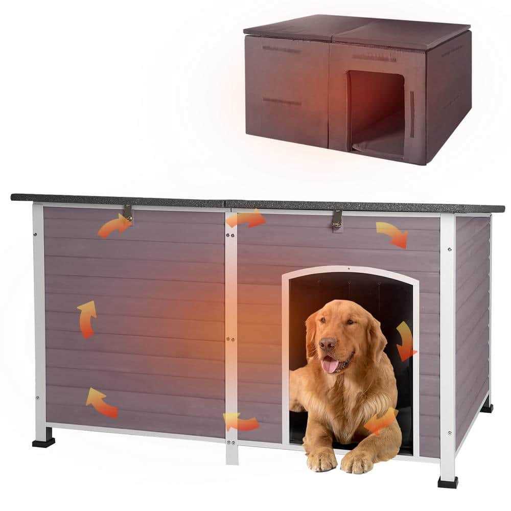 Extra Large Insulated Dog House with Soft Liner M779667