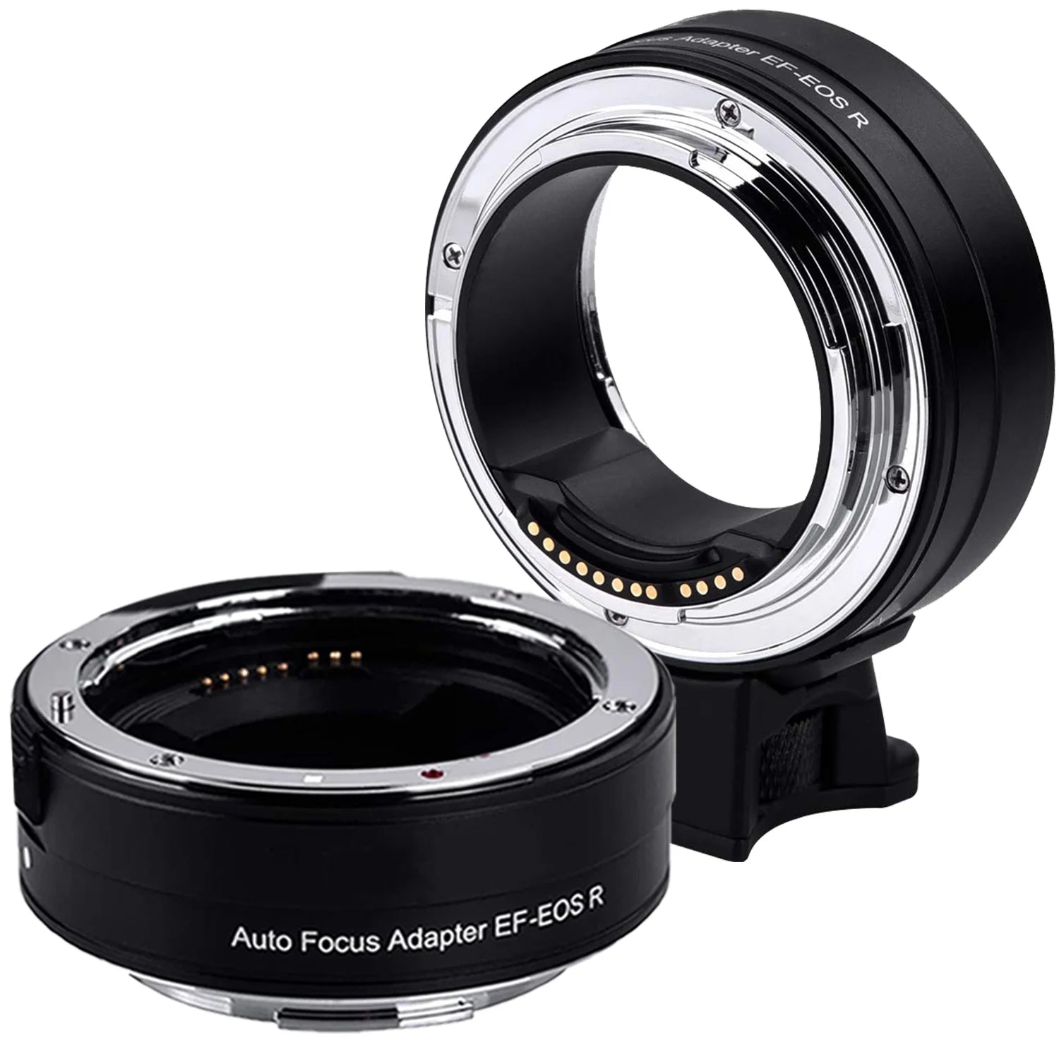 Mirrorless Camera with RF-S 18-45mm + EF 75-300mm Lens + 128GB Memory Card + Case + LED Flash E95828