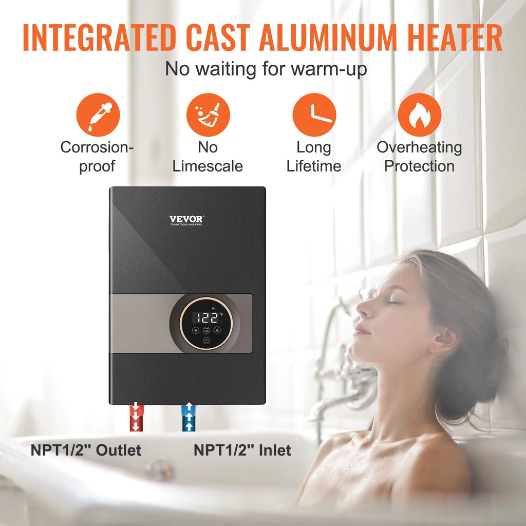 8KW Instant Hot Tankless Electric Water Heater R716