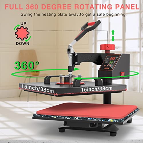 12 x 15 Inch 5 in 1 Heat Press Machine D987675