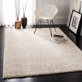 Beige 12' x 15' Shag Area Rug F5663