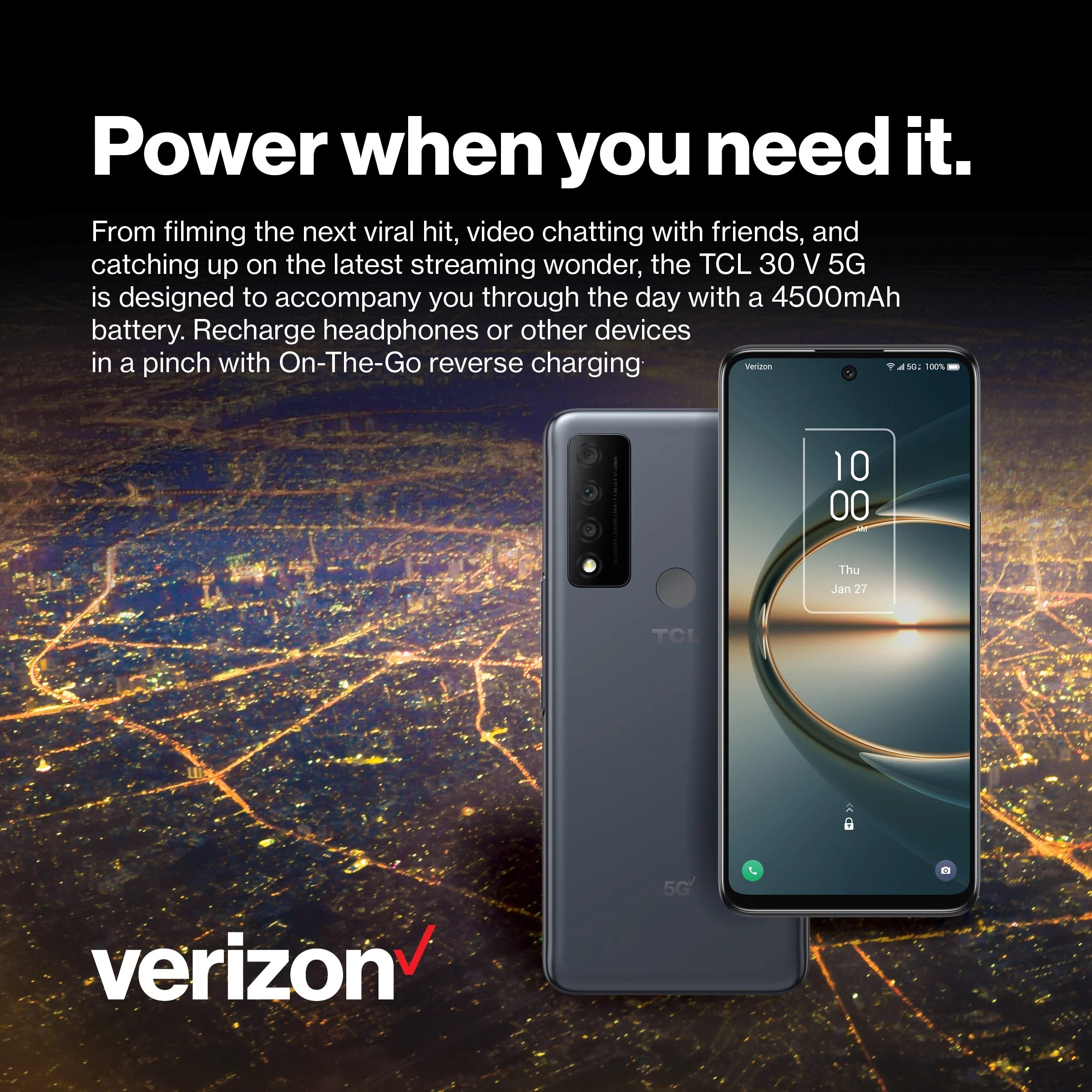 Black 128 GB 5G Smartphone H749574