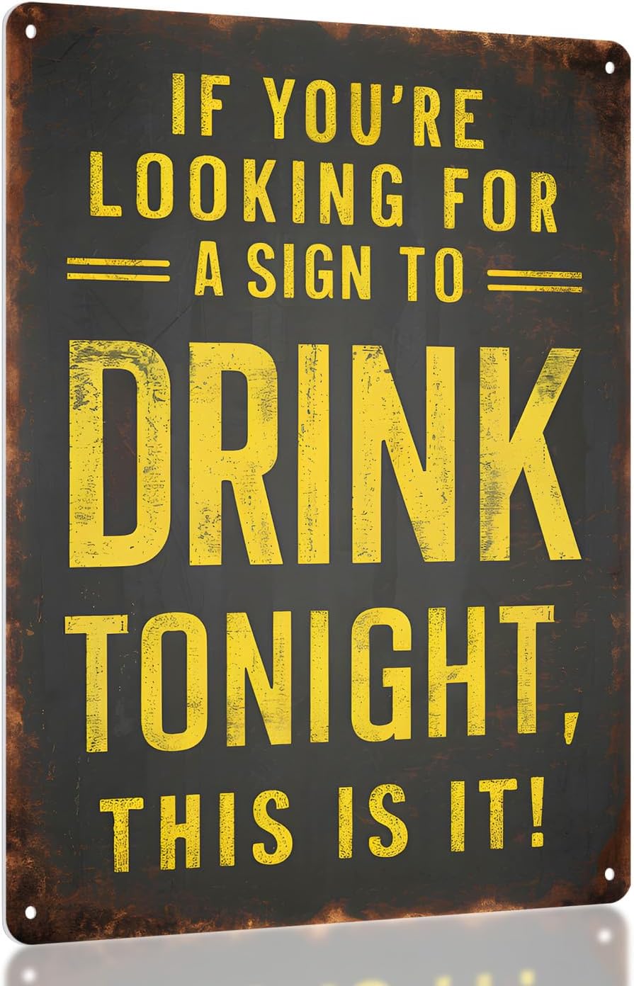 Metal Bar Sign K2846
