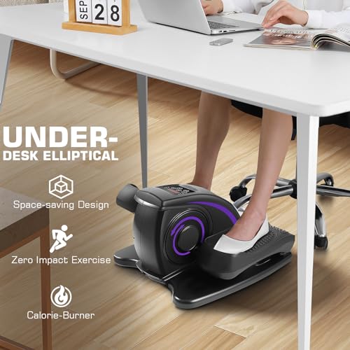 Electric Seated Pedal Exerciser with LCD Display F75881