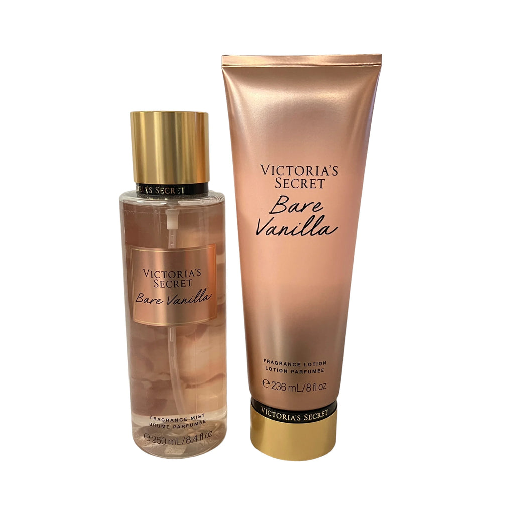 Bare Vanilla Fragrance Lotion and Body Mist Set V5554