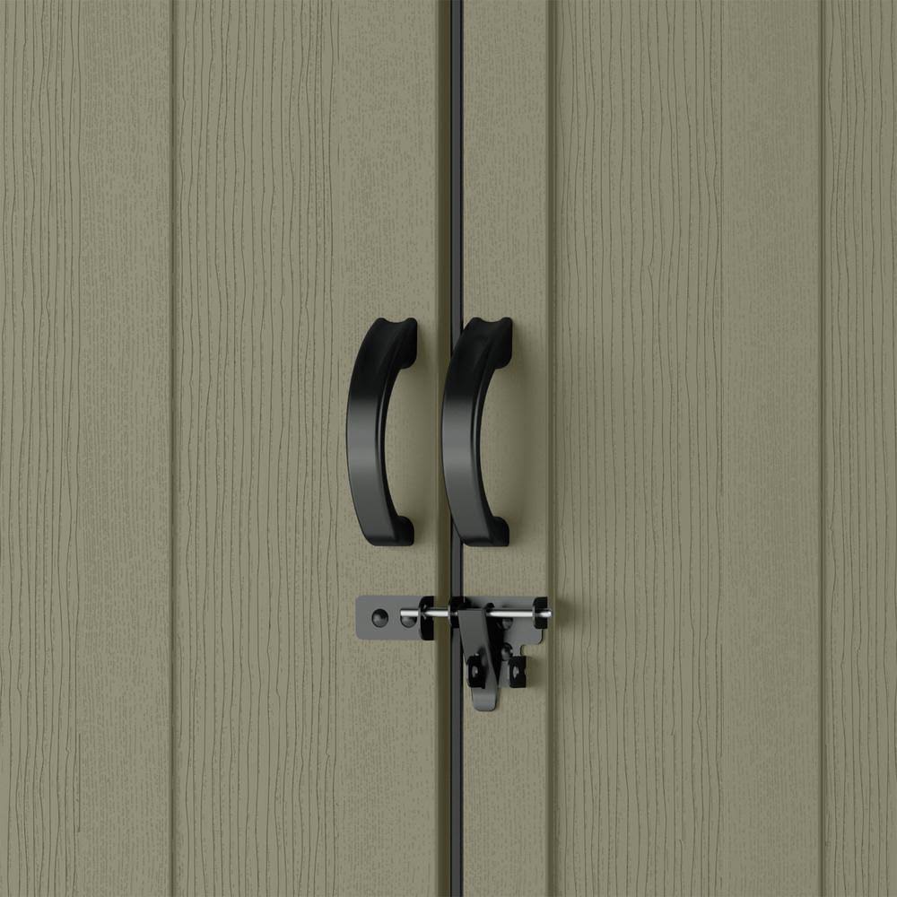 7 ft. 4 in. x 4 ft. 1 in. Resin Storage Shed Q3417