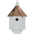 Duplex Bird House with Copper Roof G21777