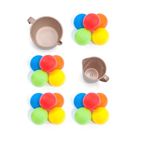 Crazy Maze Ball Pit Playhouse for Kids, 20 Interactive Colorful Balls A7976