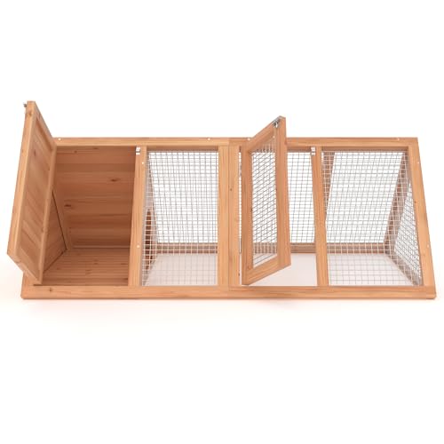 Wooden Chicken Coop with Ventilating Wire G423