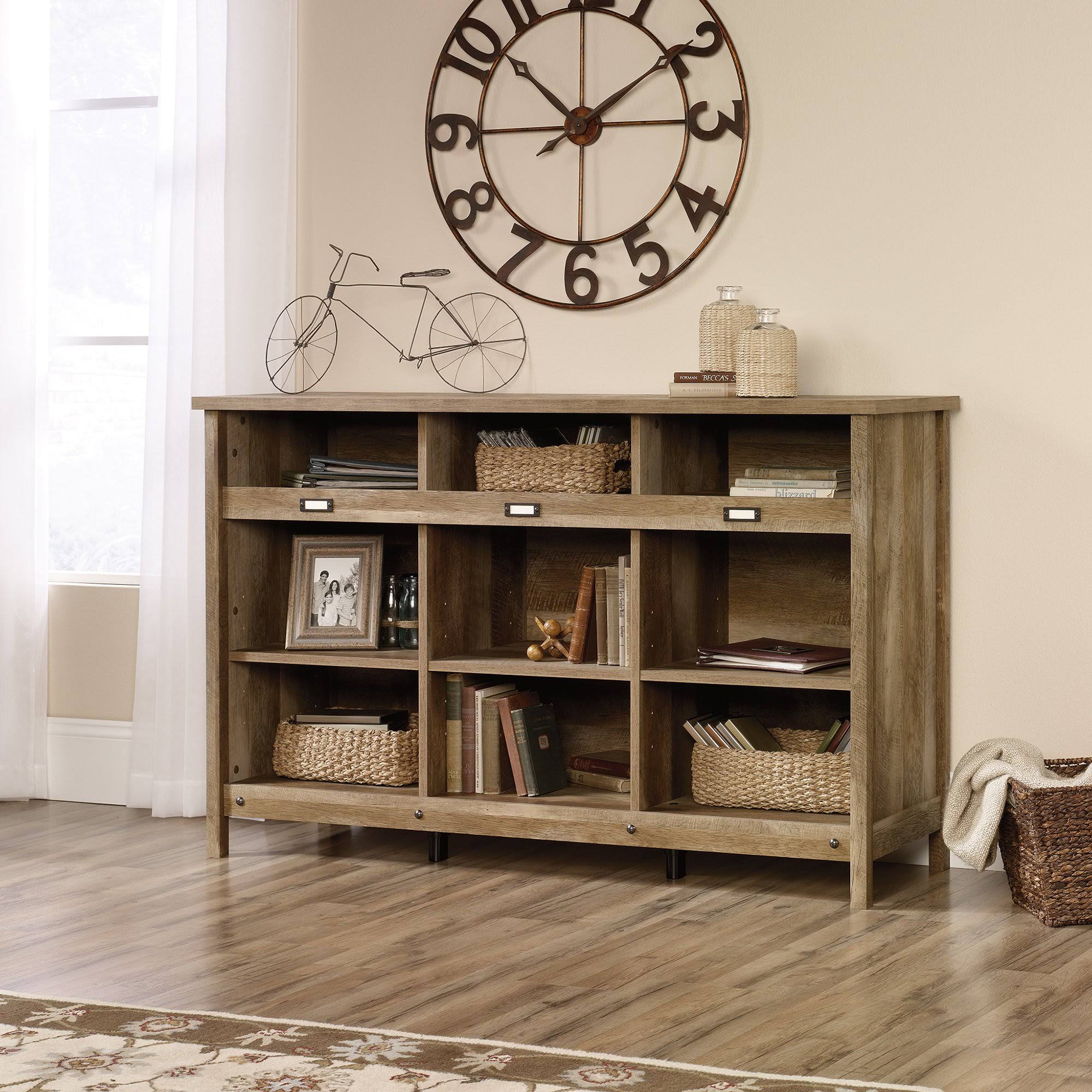 Craftsman Oak Storage Credenza Q147
