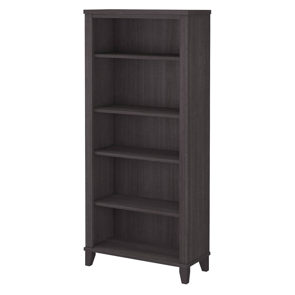 Maple Cross 5-shelf Bookcase G525693