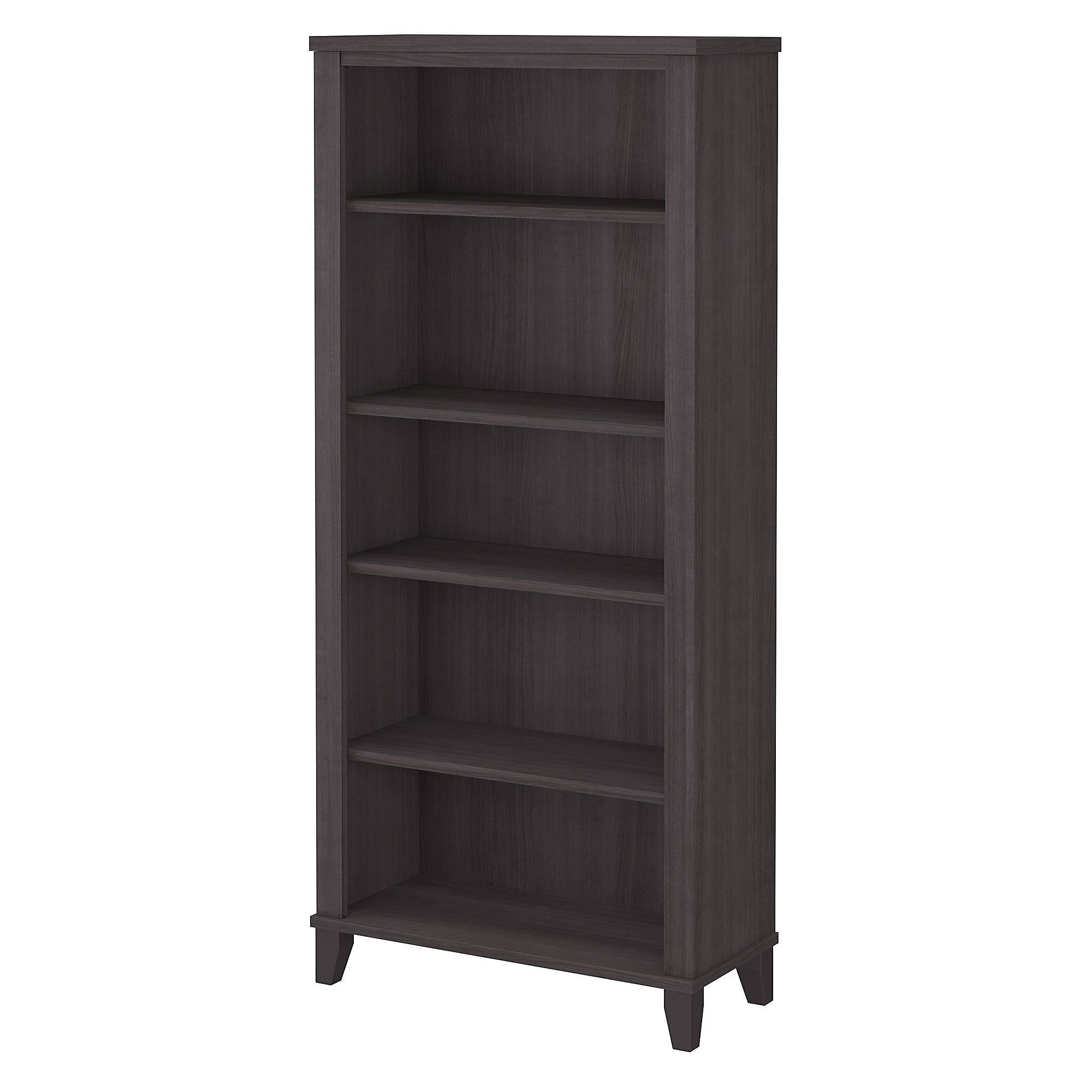 Maple Cross 5-shelf Bookcase G525693