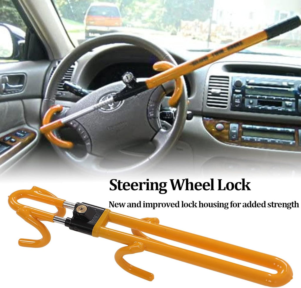 Twin Hooks Steering Wheel Lock W853902
