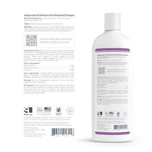 Antiparasitic & Antiseborrheic Medicated Shampoo A327981