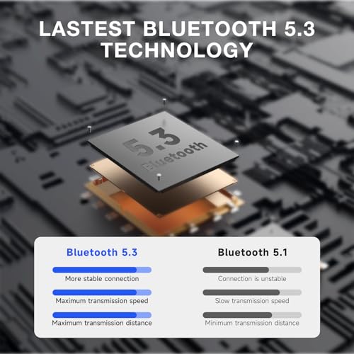 Wireless Earbuds Bluetooth 5.3 with Charging Case K863