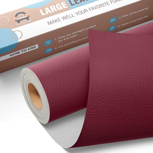 Classic Red Brown Self Adhesive Leather Repair Tape K2318