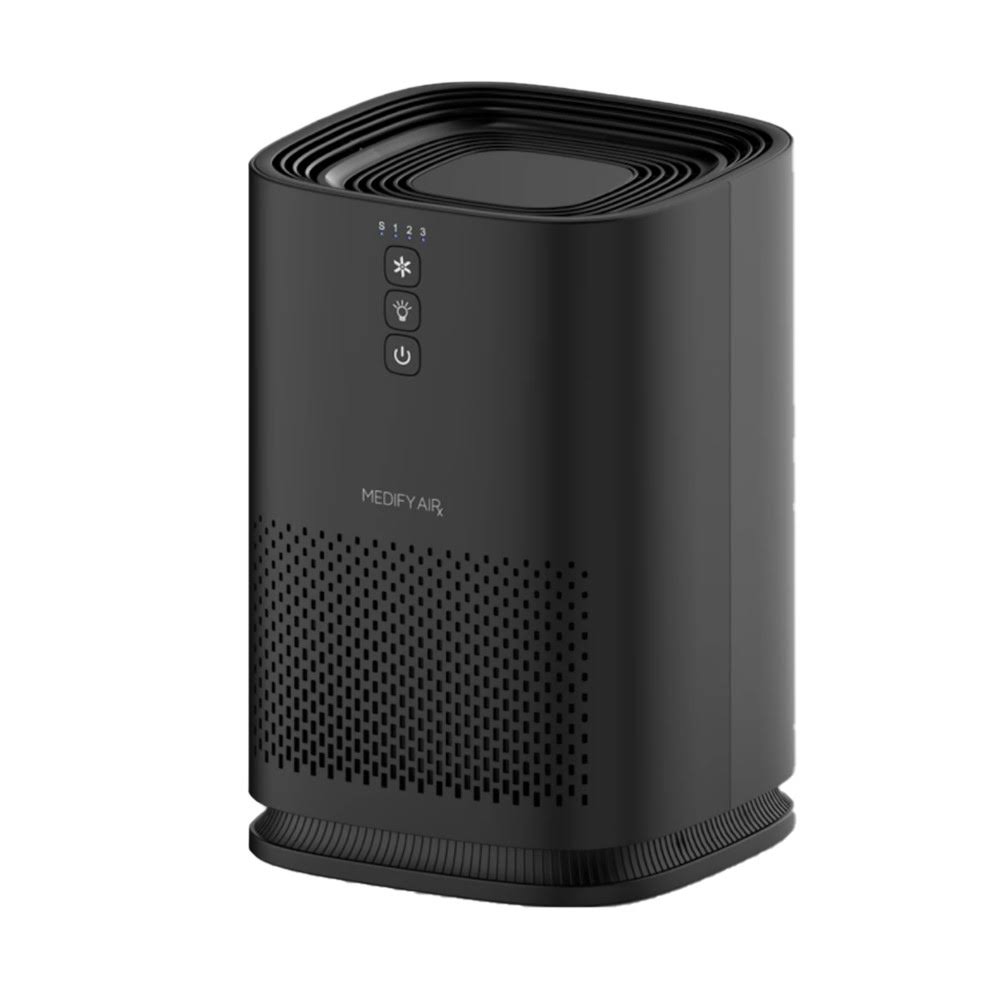 Compact Tabletop Air Purifier with HEPA Filter, Black S4590