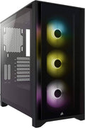 Black Tempered Glass Mid-Tower ATX Case Z59675