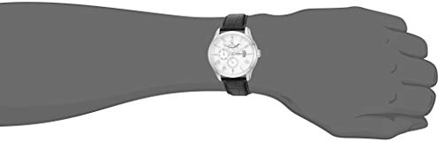 Classic 6 Hand Power Reserve Leather Strap Watch X78504
