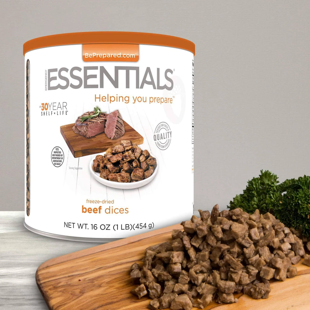 Freeze-Dried Beef Dices (Cooked) Large Can C20781