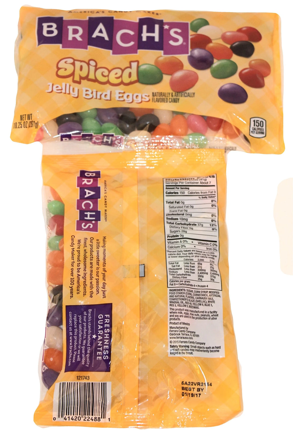 2 Pack 9.25 Oz Jelly Bean Bird Eggs U560