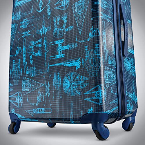 Carry-On 20-Inch Hardside Spinner Luggage Q749