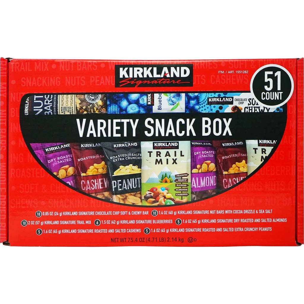 51 Count Variety Snack Box (4.71 Pounds) J434442