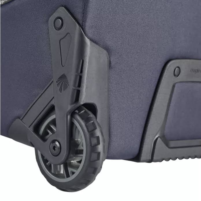 Jet Black Wheeled Duffel F645282
