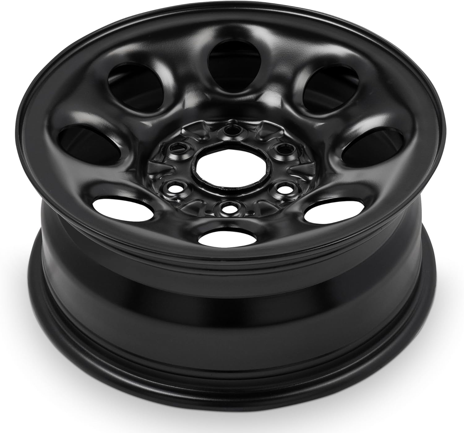 17 Inch Painted Black Rim Car Wheel I29594