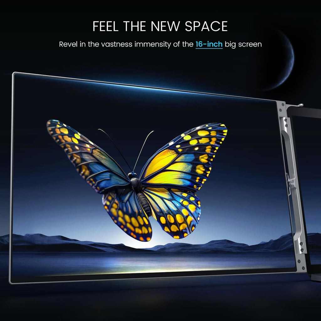 Portable Triple Monitor for Laptop G908