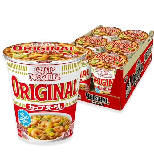 Original 2.4 Ounce Cup Noodle Ramen Soup (Pack of 6) M6153
