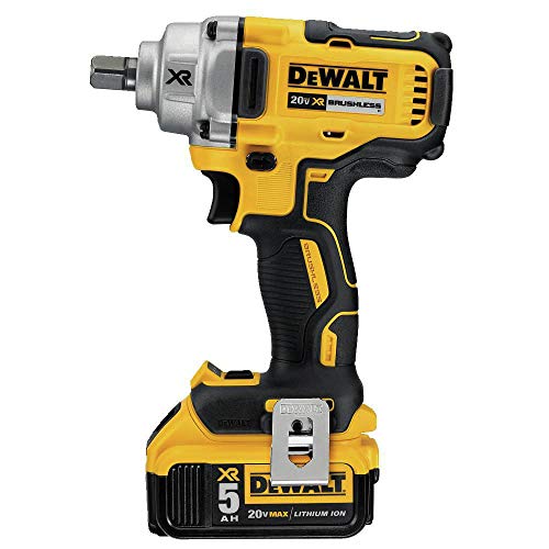20V MAX* XR Cordless Impact Wrench Kit with Detent Pin Anvil, 1/2-Inch U8581