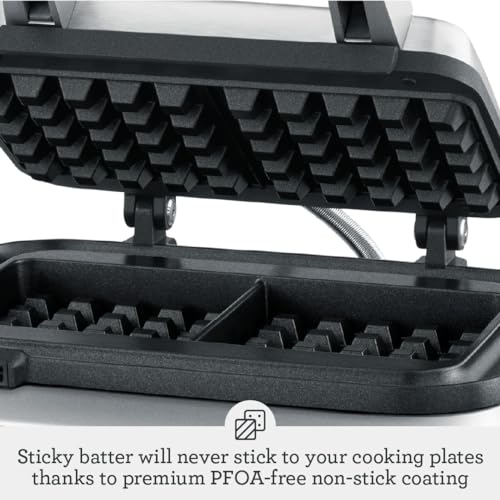 Stainless Steel 2 Slice Waffle Maker P442