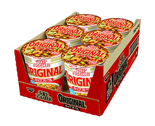 Original 2.4 Ounce Cup Noodle Ramen Soup (Pack of 6) M6153