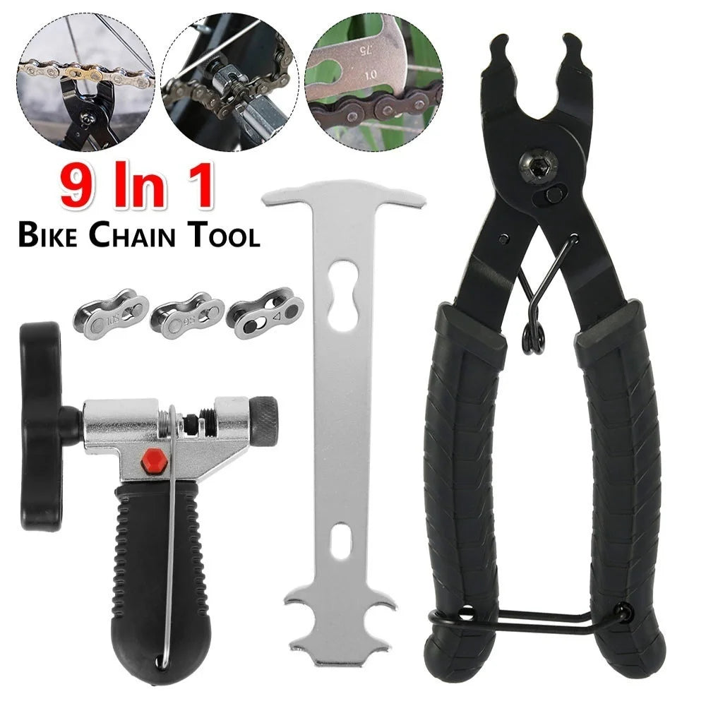 9 In 1 Bicycle Chain Repair Tool Kit I901